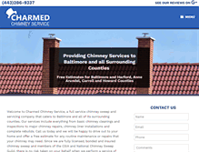 Tablet Screenshot of charmedchimney.com